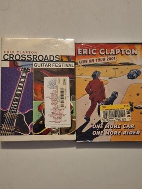Eric Clapton & Friends Live Concert DVD Lot Of 2